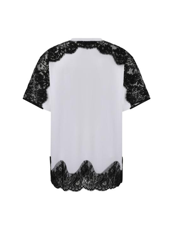 25SS 돌체앤가바나 반팔 티셔츠 F8V16ZFU7EQ W0800 WHITE - DOLCE & GABBANA