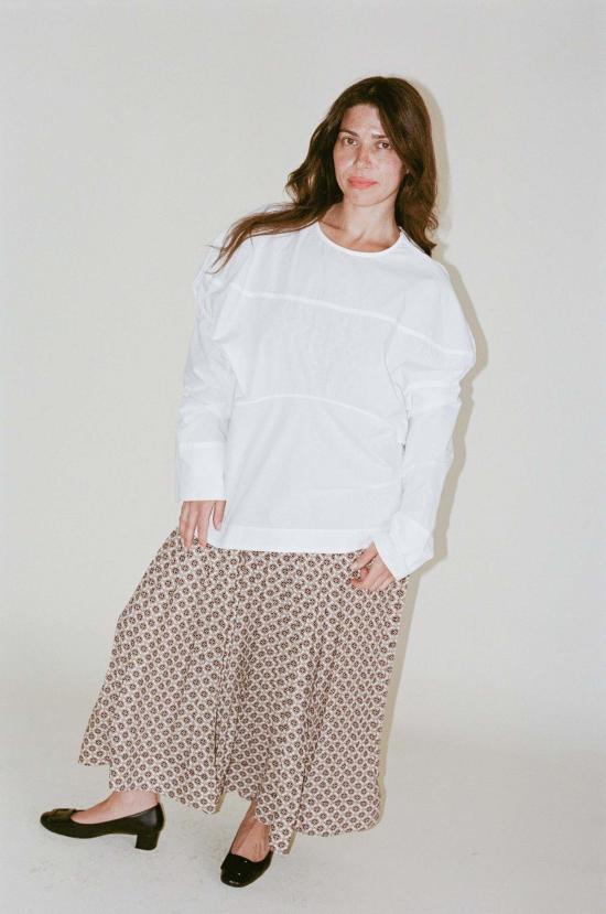  레이첼 코미 민소매 티셔츠 렐리오  화이트 - RACHEL COMEY