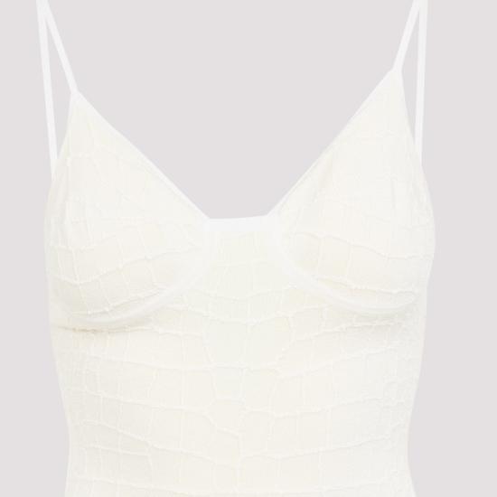 25SS 자크뮈스 원피스 25E251KN612 2429 110 OFF WHITE - JACQUEMUS