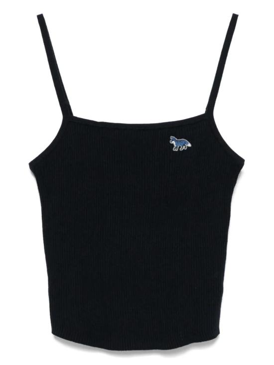 25SS 메종키츠네 민소매 티셔츠 OW00601KT1091 NAVY P480