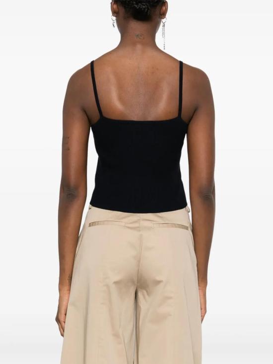 25SS 메종키츠네 민소매 티셔츠 OW00601KT1091 NAVY P480 - MAISON KITSUNE