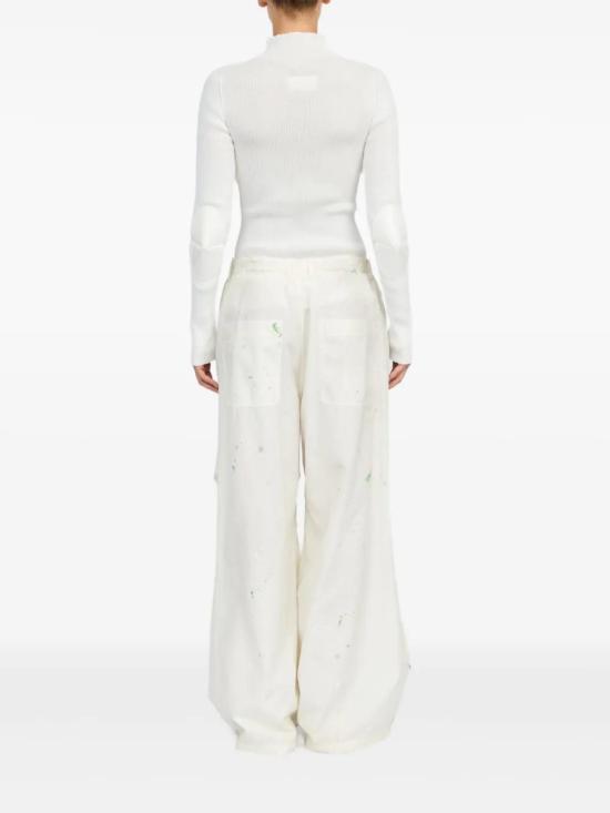 25SS MM6 메종마르지엘라 스트레이트 팬츠 S62KB0240M35458 101 - MM6 MAISON MARGIELA