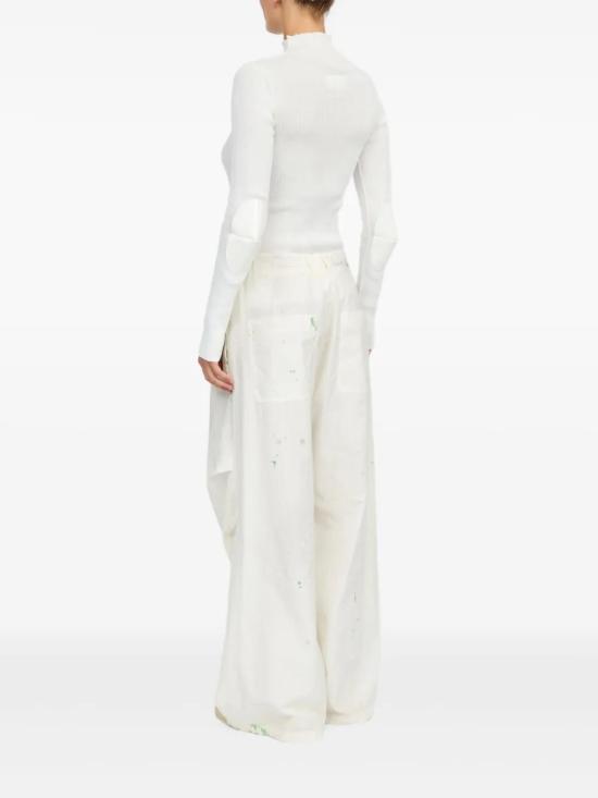 25SS MM6 메종마르지엘라 스트레이트 팬츠 S62KB0240M35458 101 - MM6 MAISON MARGIELA