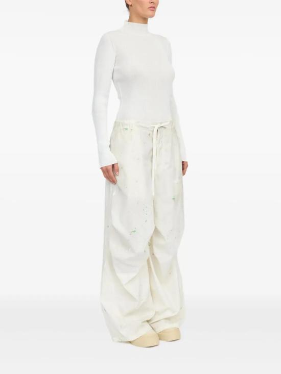 25SS MM6 메종마르지엘라 스트레이트 팬츠 S62KB0240M35458 101 - MM6 MAISON MARGIELA