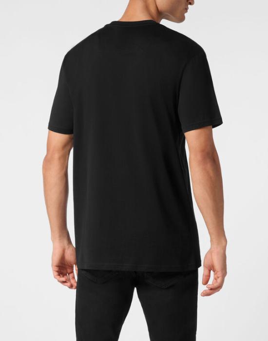 25SS 필립 플레인 반팔 티셔츠 MTK8111 PJY002N 02 0201 Black - PHILIPP PLEIN