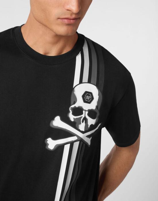 25SS 필립 플레인 반팔 티셔츠 MTK8111 PJY002N 02 0201 Black - PHILIPP PLEIN