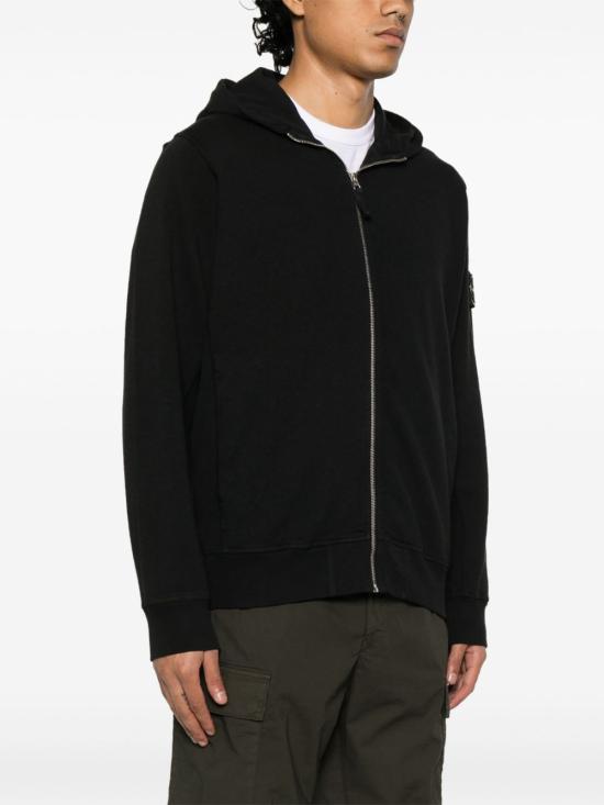 25SS 스톤 아일랜드 후드 티셔츠 K1S156100021 S0060V0029 Black - STONE ISLAND