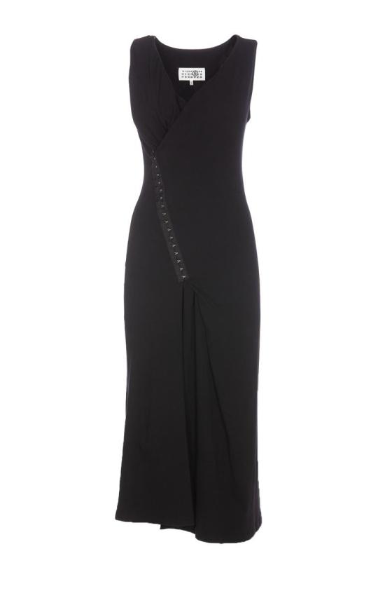 25SS MM6 메종마르지엘라 원피스 S52CT0786M20054900 Black