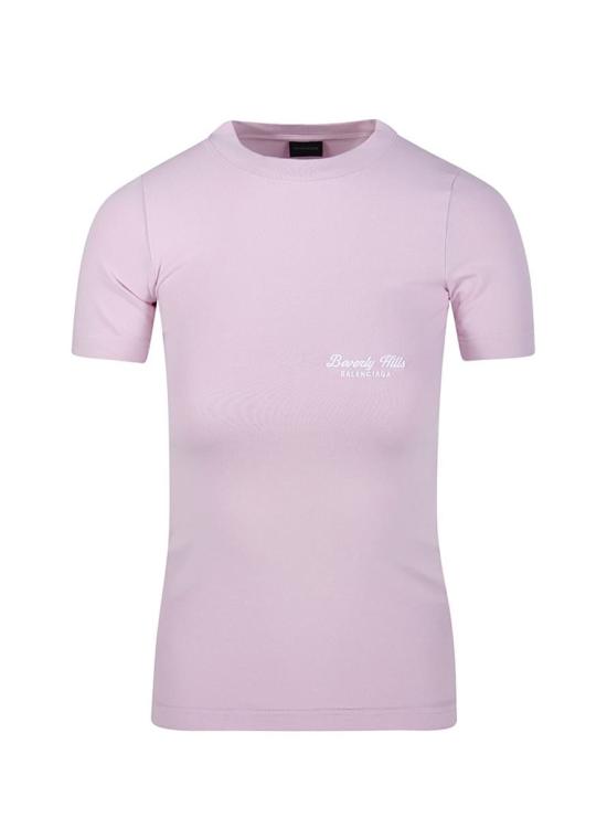 24FW 발렌시아가 의류 768075 TQVS5 BALENCIAGA DONNA Pink