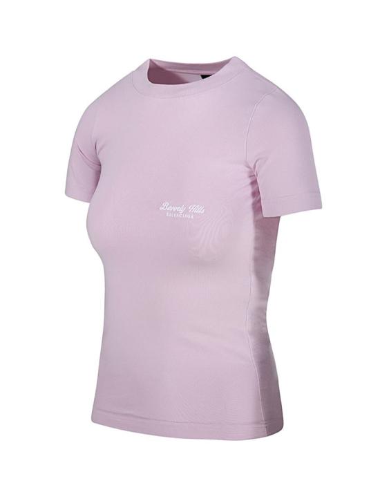 24FW 발렌시아가 의류 768075 TQVS5 BALENCIAGA DONNA Pink - BALENCIAGA