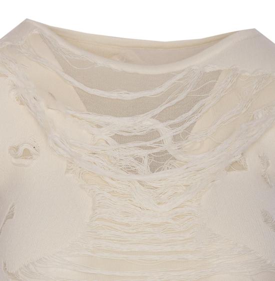 25SS MM6 메종마르지엘라 긴팔 티셔츠 S62NC0169M13121101 WHITE - MM6 MAISON MARGIELA