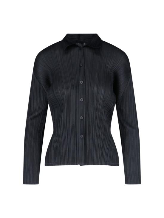 25SS 플리츠플리즈 블라우스 PP56JJ10515 Black