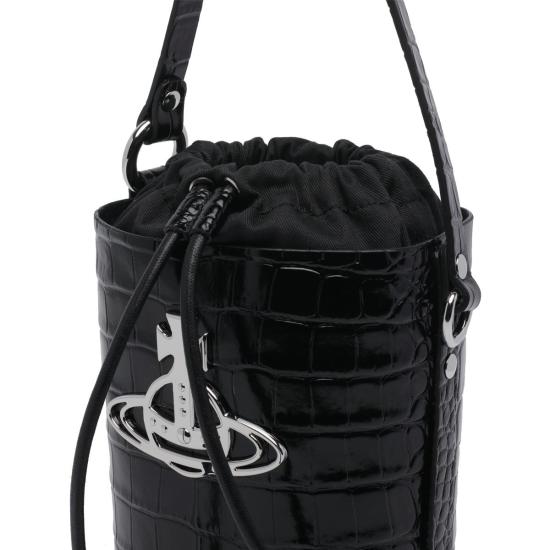 25FW 비비안웨스트우드 토트백 4C030005WL0099N401 Black - VIVIENNE WESTWOOD