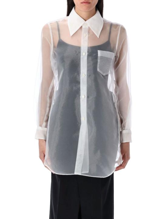 25SS Comme Des Garçons Woman 블라우스 25PGOB016051 2 WHITE
