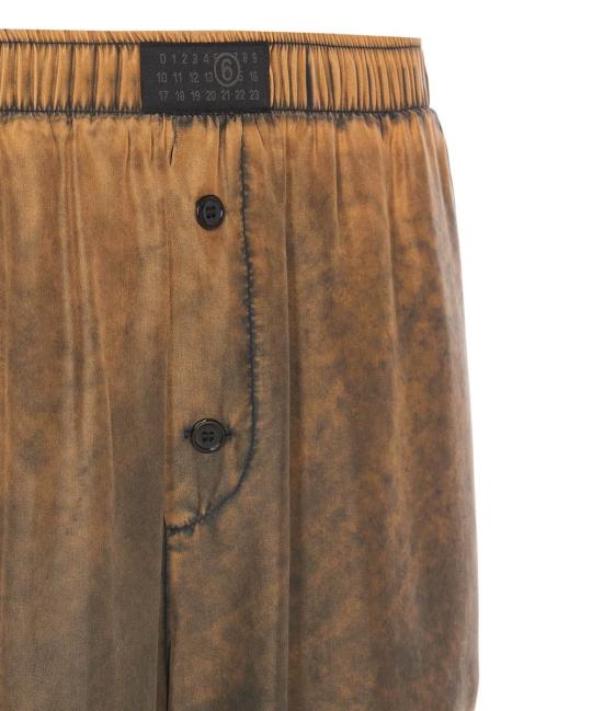 25SS MM6 메종마르지엘라 스트레이트 팬츠 S52KA0523M35244961 BROWN - MM6 MAISON MARGIELA