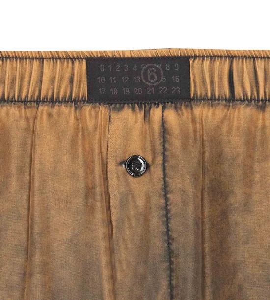 25SS MM6 메종마르지엘라 스트레이트 팬츠 S52KA0523M35244961 BROWN - MM6 MAISON MARGIELA