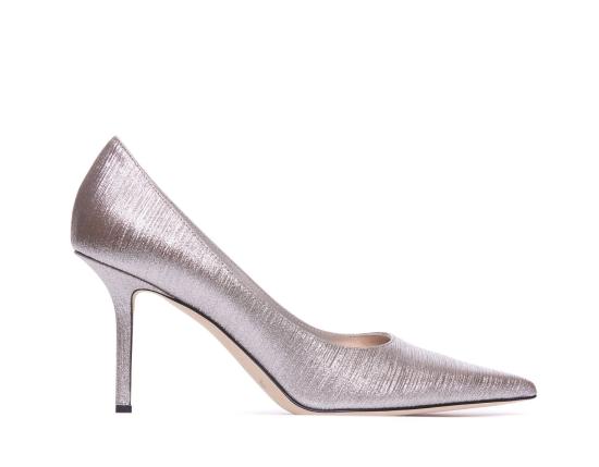 25SS 지미추 드레스 슈즈 LOVE 85IGQMACARON SILVER