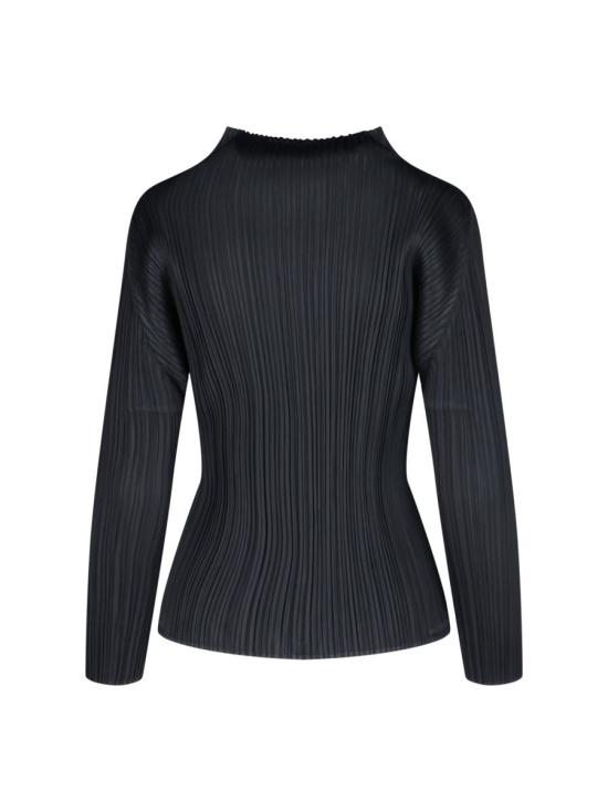 25SS 플리츠플리즈 긴팔 티셔츠 PP56JK10415 Black - PLEATS PLEASE