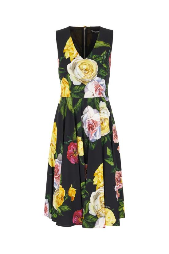 25SS 돌체앤가바나 미디 원피스 F6TLCTFSRPHHN5IY MULTICOLOUR