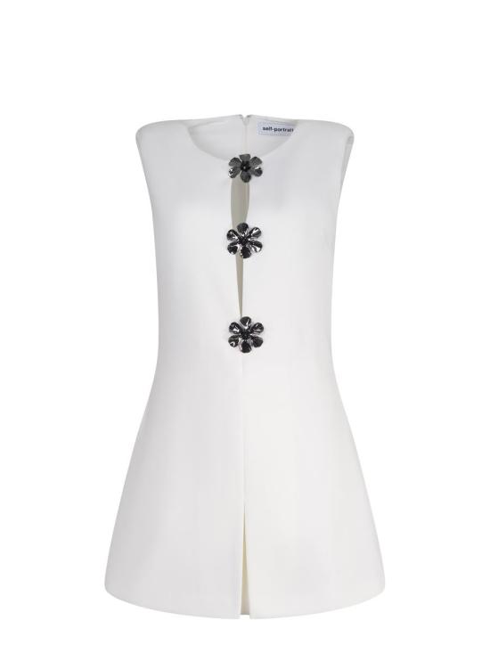 25SS 셀프 포트레이트 점프수트 SS25 087JSWHITE