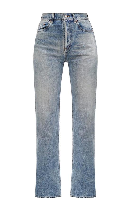 24FW 생로랑 의류 771399 Y13KB SAINT LAURENT DONNA BLUE - SAINT LAURENT