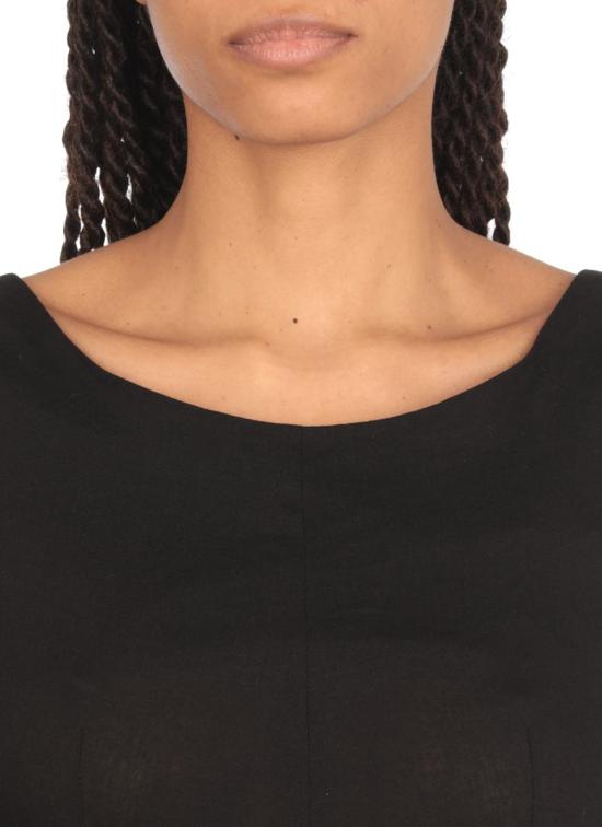 25SS 와이즈 요지 야마모토 롱 원피스 YPD052023 Black - Y’S YOHJI YAMAMOTO