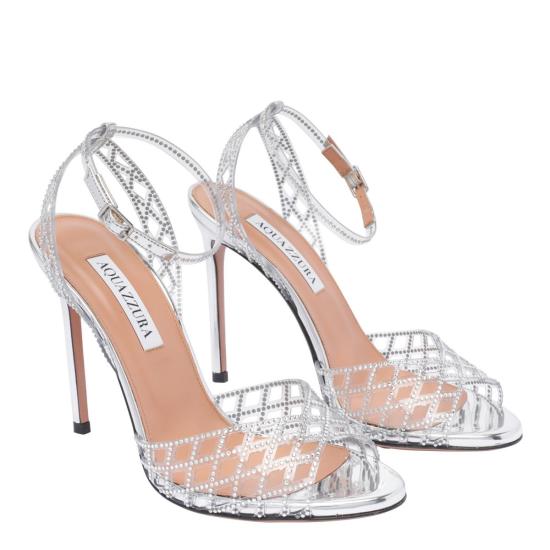 25FW 아쿠아주라 힐/펌프스 LMEHIGS0PSYCCC SILVER - AQUAZZURA