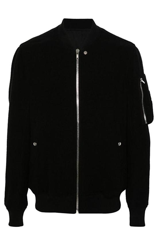 24FW 릭 오웬스 의류 RU02D6789 LBA RICK OWENS UOMO Black - RICK OWENS