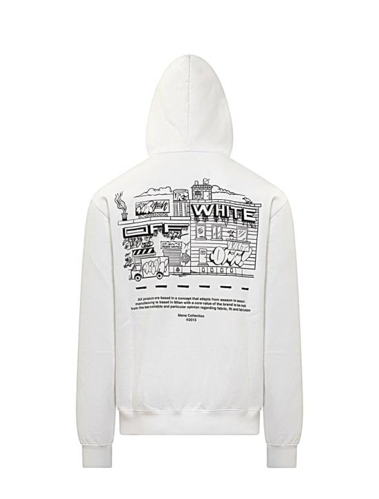  오프화이트 터틀넥 OMBB097S23FLE0080110 White - OFF WHITE