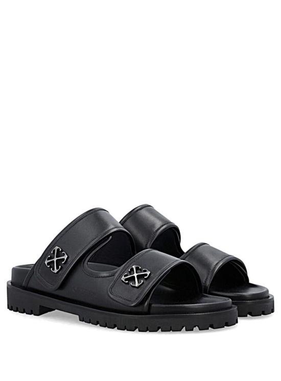  오프화이트 샌들 OMIH008S24LEA001 Black - OFF WHITE