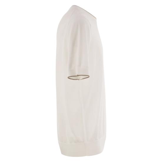 25SS 페세리코 반팔 티셔츠 R59003F14 WHITE - PESERICO