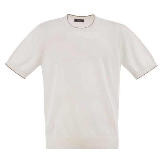 25SS 페세리코 반팔 티셔츠 R59003F14 WHITE