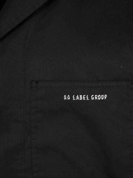 25SS 44레이블 반팔 티셔츠 B0030563 FA579 P396 NERO - 44 LABEL