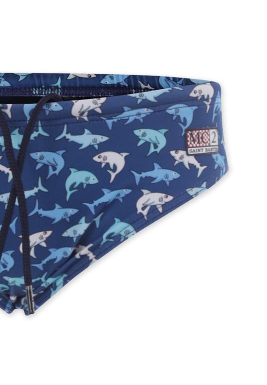 25SS [키즈] 세인트바쓰 스윔팬츠 BIL0001 01818H BLUE - MC2 SAINT BARTH