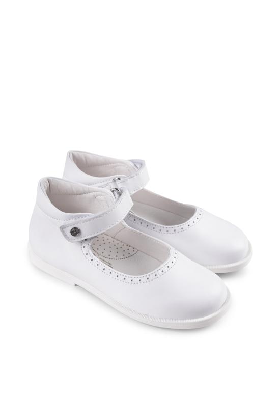 25SS [키즈] 팔코토 플랫 슈즈 001 2019042 05 0N01 JULIPE WHITE - FALCOTTO