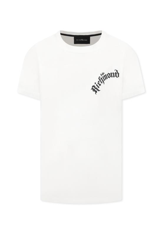 25SS [키즈] 리치몬드 티셔츠 RBP25057TS OFF WHITE