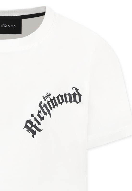 25SS [키즈] 리치몬드 티셔츠 RBP25057TS OFF WHITE - RICHMOND