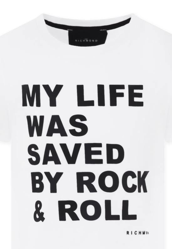 25SS [키즈] 리치몬드 티셔츠 RBP25094TS WHITE - RICHMOND
