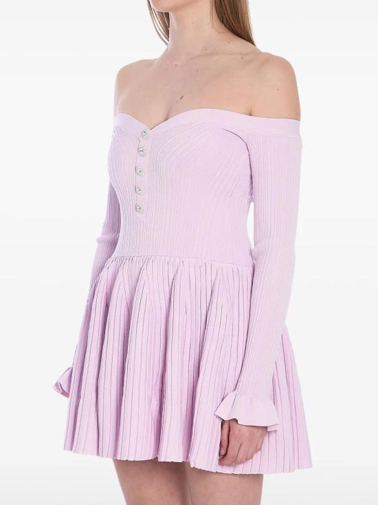 25SS 셀프 포트레이트 숏 원피스 SS25015SP PINK - SELF PORTRAIT