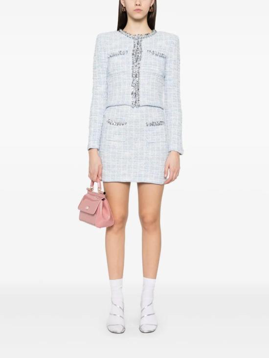 25SS 셀프 포트레이트 숏 스커트 SS25014SKBL BLUE - SELF PORTRAIT