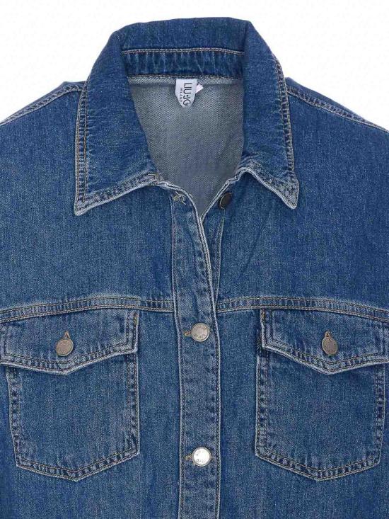  리우조 데님 셔츠 UA5274DS06978837 Blue - LIU JO