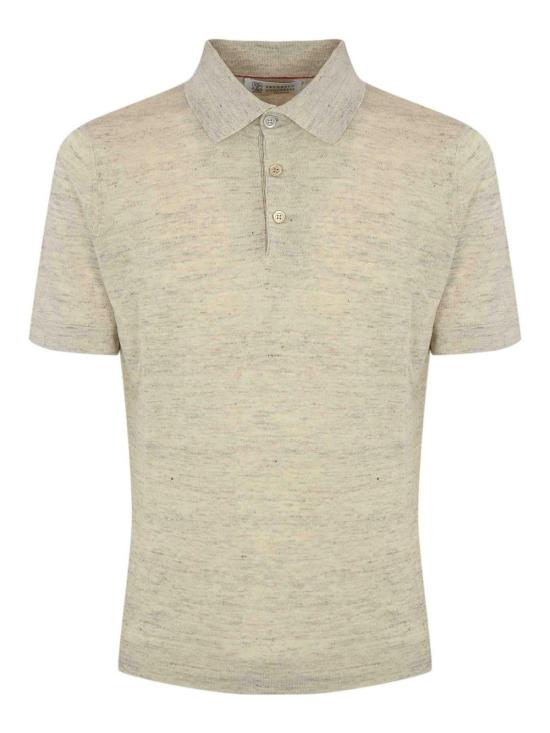  브루넬로 쿠치넬리 폴로 티셔츠 M2L00315C2438 Light Beige