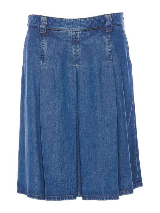  미우미우 스커트 GWD320143VF0008 Blue