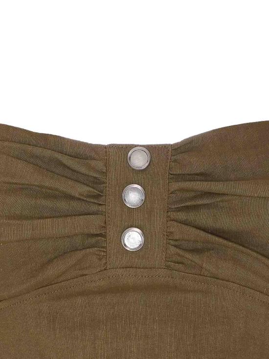  핑코 민소매 티셔츠 104885A0IMX26 Green - PINKO