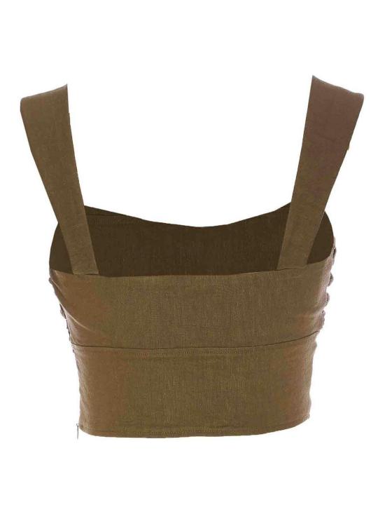  핑코 민소매 티셔츠 104885A0IMX26 Green - PINKO