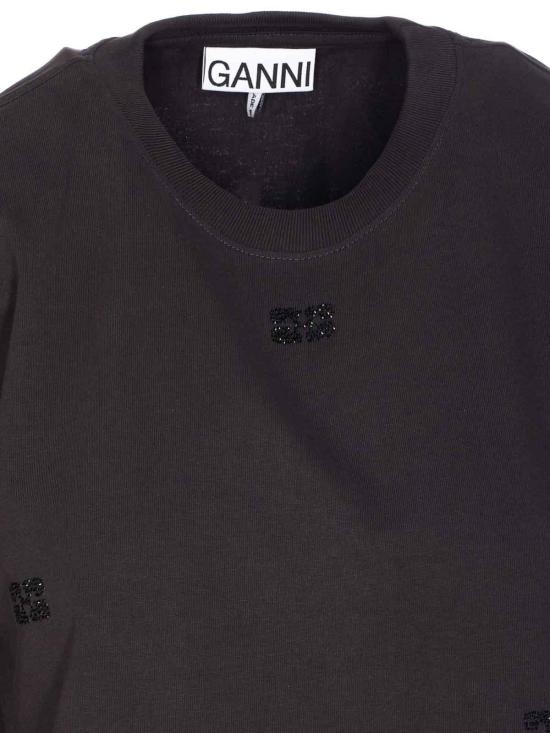 26SS 가니 반팔 티셔츠 T4177252 Black - GANNI