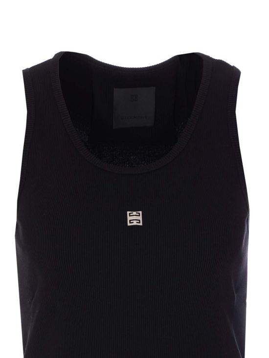  지방시 민소매 티셔츠 BW70CH30ZL001 Black - GIVENCHY