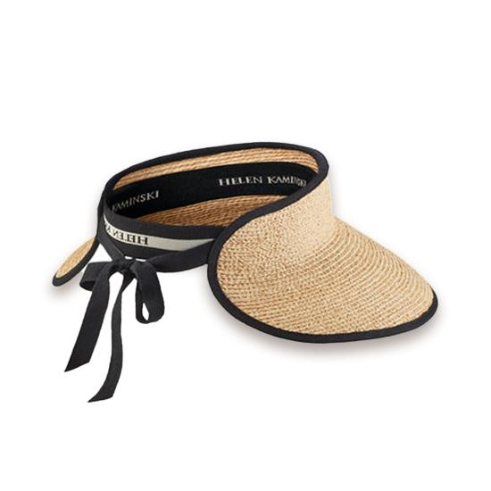 25SS 헬렌카민스키 버킷햇 HAT50220 NATURAL MIDNIGHT DOM - HELEN KAMINSKI