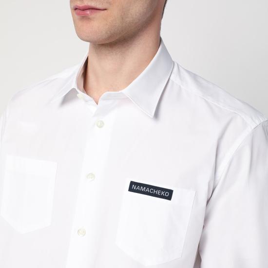 25SS 나마체코 반팔 티셔츠 NS25 402SN1201 White - NAMACHEKO