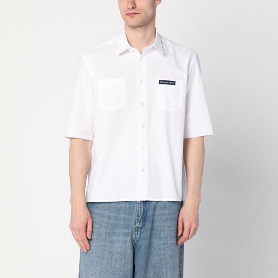 25SS 나마체코 반팔 티셔츠 NS25 402SN1201 White